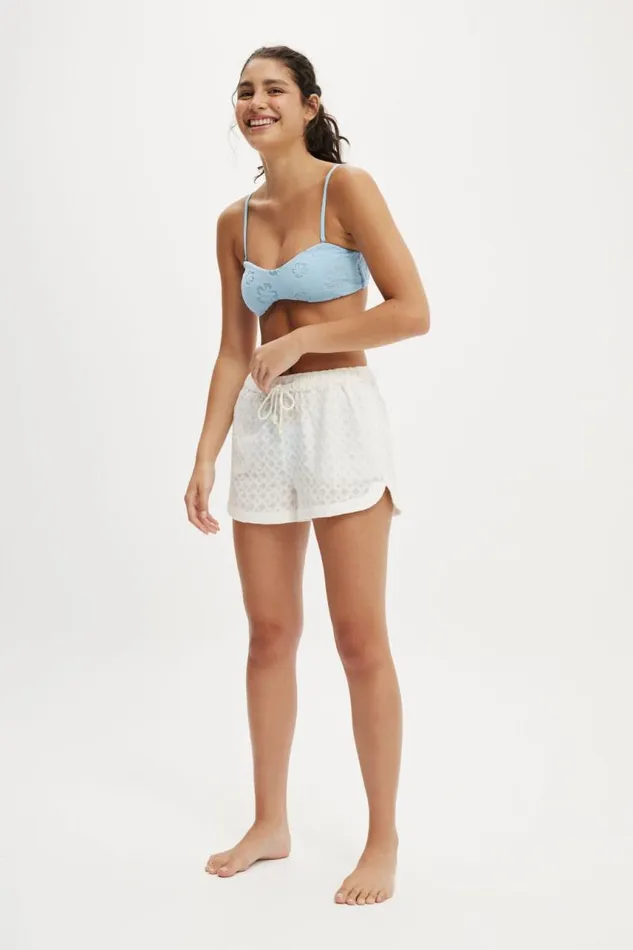 Cotton On Shorts The Essential Beach Short Whitegeo 8211 Women