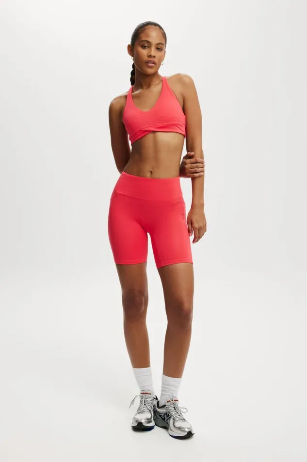 Cotton On Shorts Ultra Soft Track Bike Short Frenchie Red 8211 Women