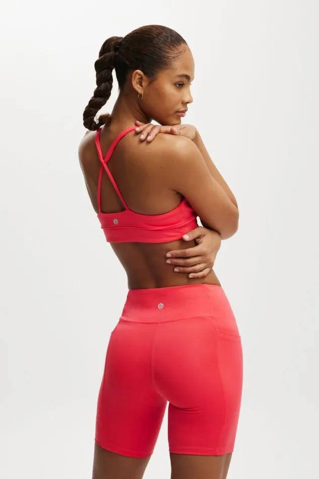 Cotton On Shorts Ultra Soft Track Bike Short Frenchie Red 8211 Women