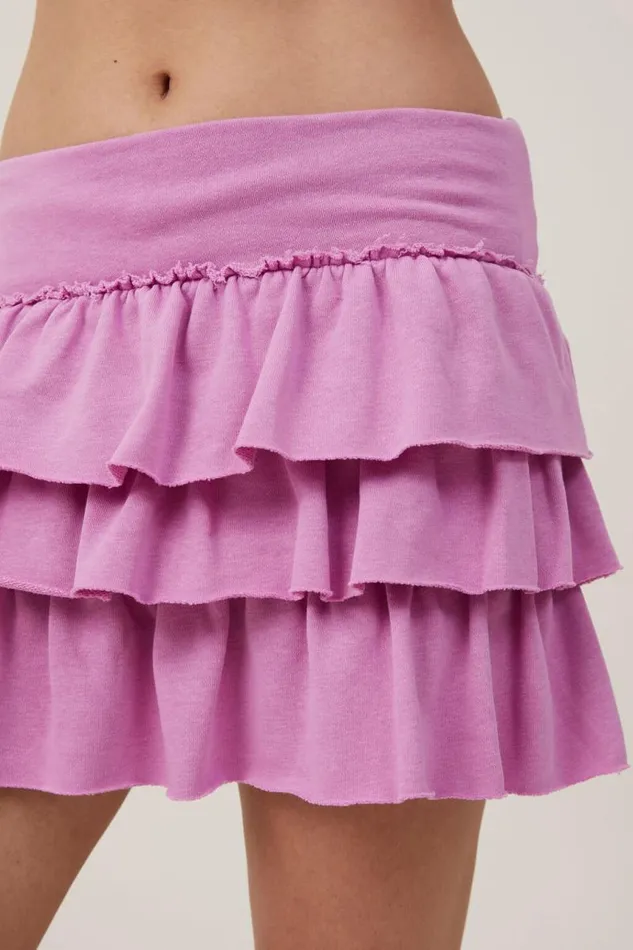 Cotton On Skirts Fleece Rara Skirt Digital Orchid 8211 Women
