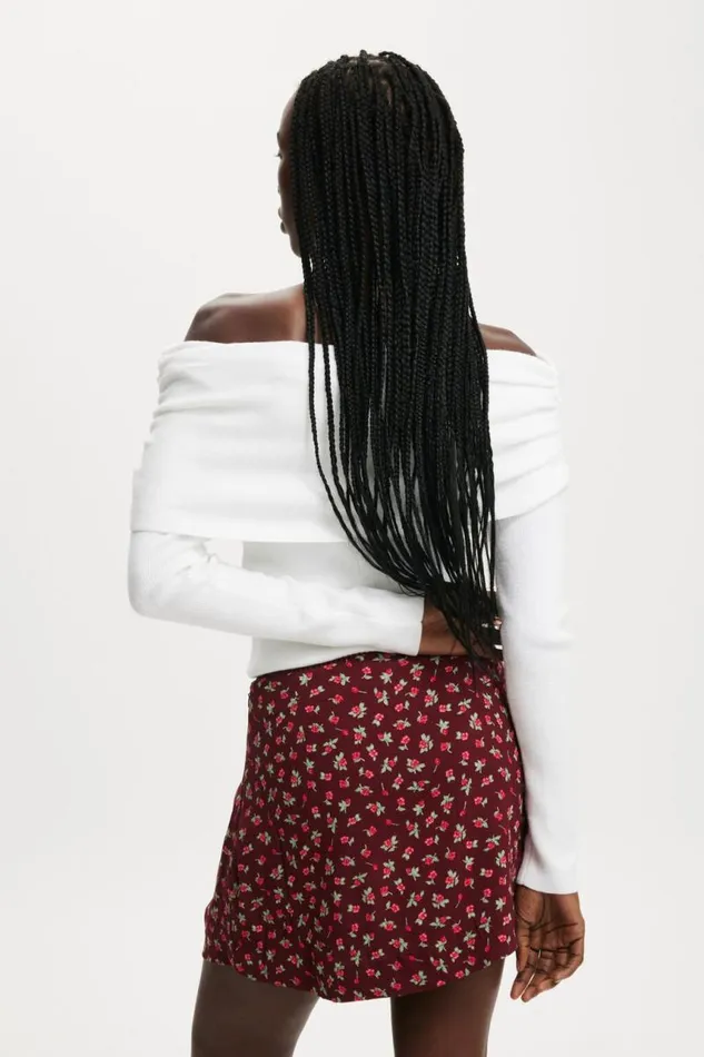 Cotton On Skirts Valerie Mini Skirt Elliot Rose Cherry 8211 Women