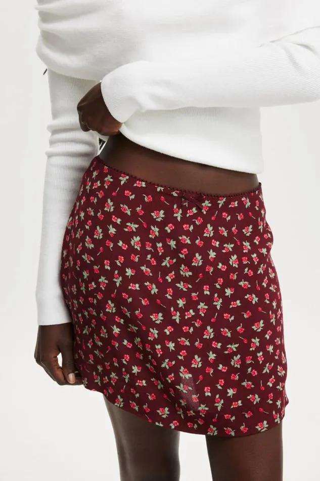 Cotton On Skirts Valerie Mini Skirt Elliot Rose Cherry 8211 Women