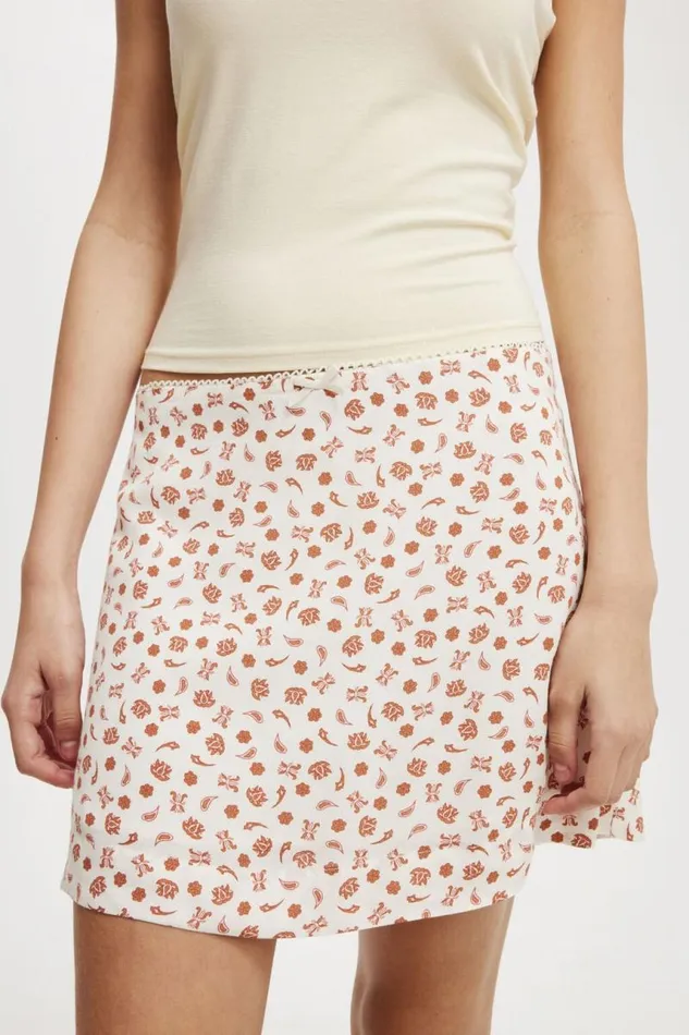 Cotton On Skirts Valerie Mini Skirt Paisley Ditsy Blondie 8211 Women