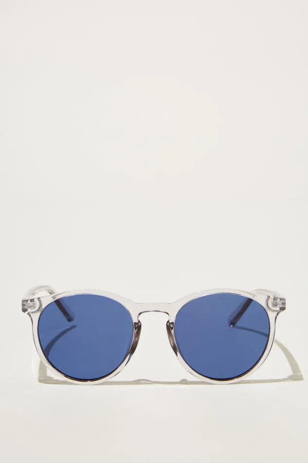 Cotton On Sunglasses Lorne Polarized Sunglasses Grey Crystalblue 8211 Men