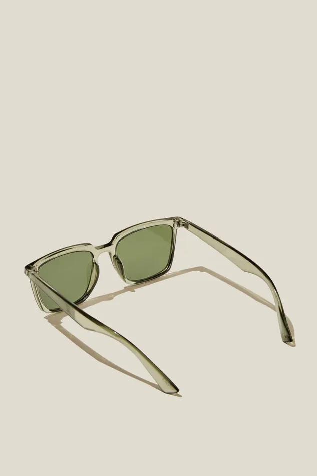 Cotton On Sunglasses Newtown Sunglasses Khaki Crystalgreen 8211 Men Cotton On Sunglasses Newtown Sunglasses Khaki Crystalgreen 8211 Men