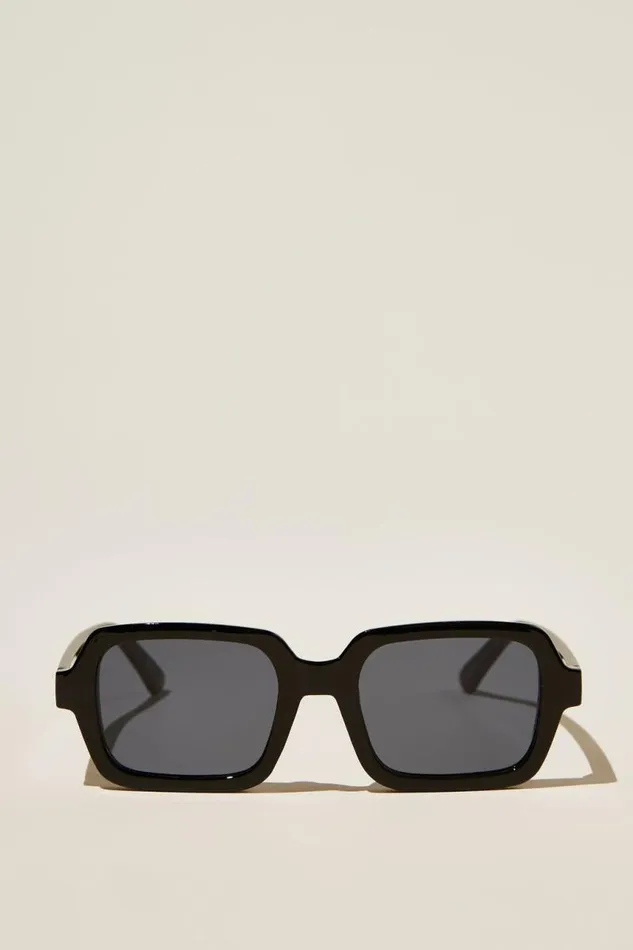 Cotton On Sunglasses The Cruiser Sunglasses Blackblack Smoke 8211 Men