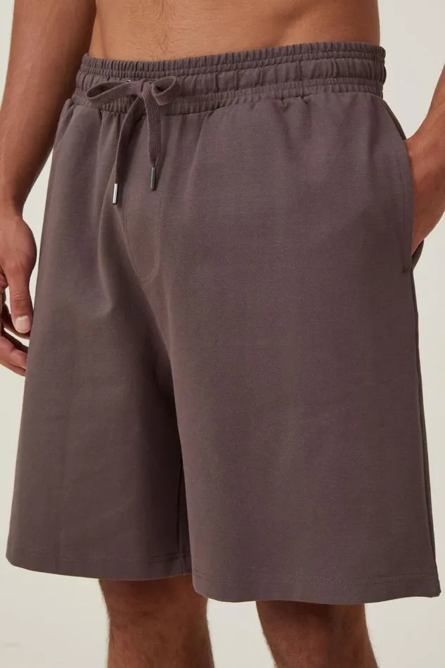 Cotton On Sweats and Hoodies Baggy Fleece Short Washed Chocolate 8211 Men Cotton On Sweats and Hoodies Baggy Fleece Short Washed Chocolate 8211 Men