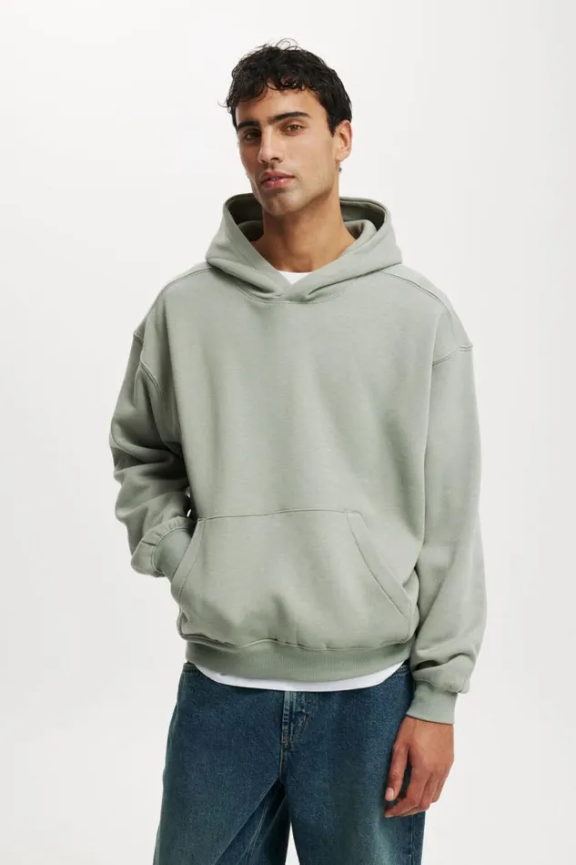 Cotton On Sweats and Hoodies Box Fit Hoodie Fern 8211 Men