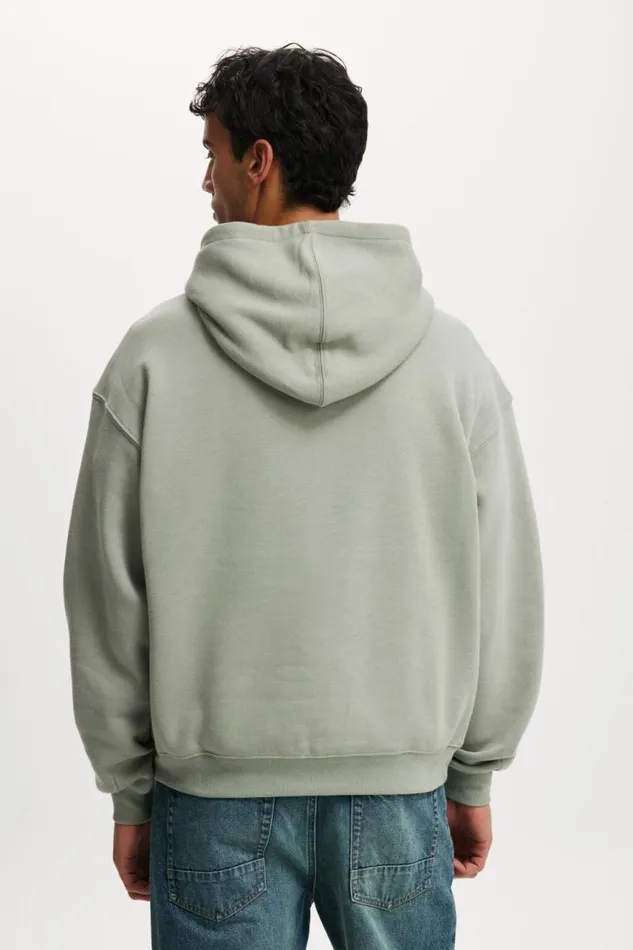 Cotton On Sweats and Hoodies Box Fit Hoodie Fern 8211 Men Cotton On Sweats and Hoodies Box Fit Hoodie Fern 8211 Men