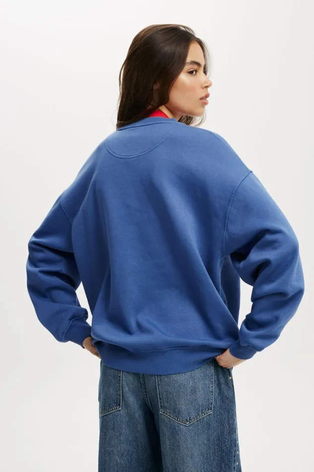Cotton On SweatsandHoodies Licensed Graphic Crew Sweatshirt Lcn Mt Fleetwood Macazure Blue 8211 Women Cotton On SweatsandHoodies Licensed Graphic Crew Sweatshirt Lcn Mt Fleetwood Macazure Blue 8211 Women