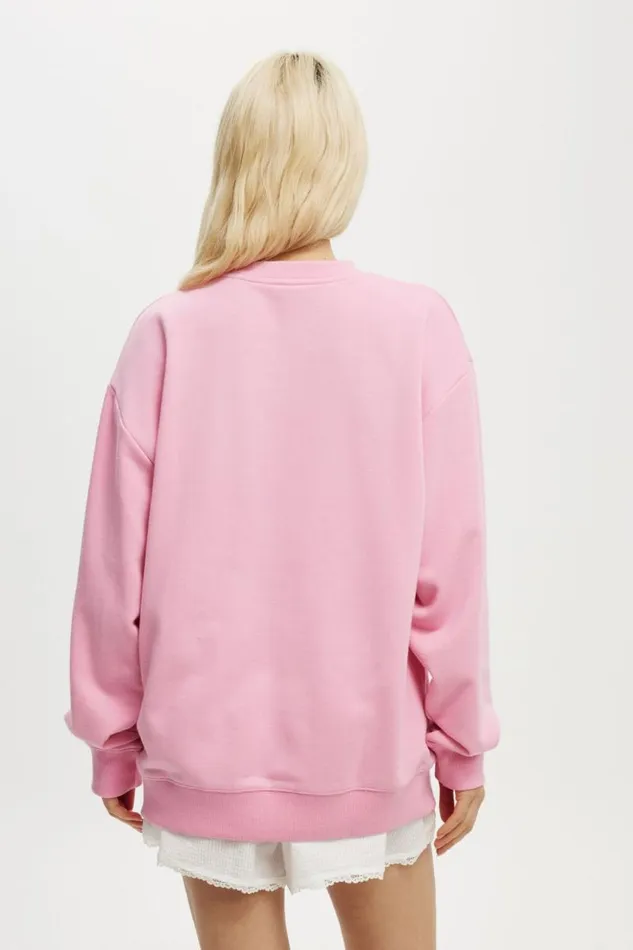 Cotton On SweatsandHoodies Novelty Sleep Fleece Washed Pink Cherry Bow 8211 Women Cotton On SweatsandHoodies Novelty Sleep Fleece Washed Pink Cherry Bow 8211 Women