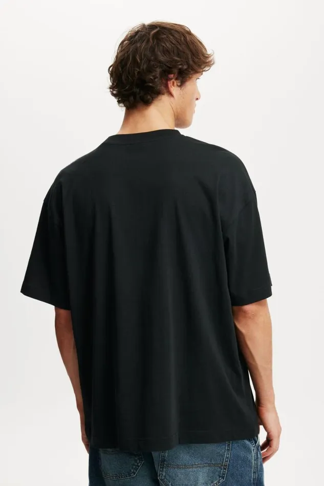 Cotton On Tees and Tanks Box Fit Graphic TShirt Blacksapporo 8211 Men Cotton On Tees and Tanks Box Fit Graphic TShirt Blacksapporo 8211 Men