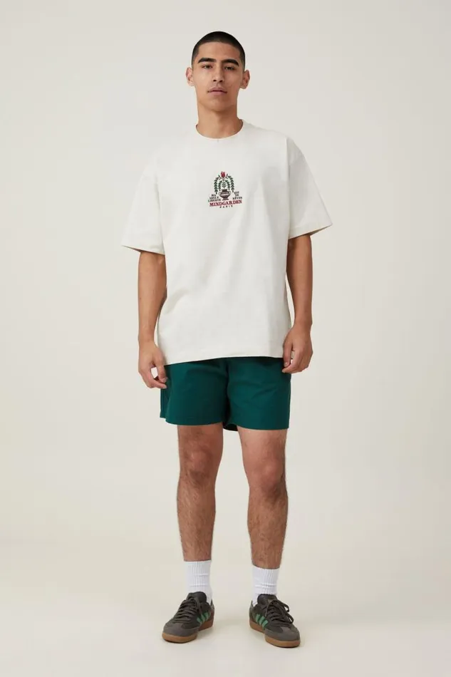 Cotton On Tees and Tanks Box Fit Graphic TShirt Bonemindgarden Paris 8211 Men Cotton On Tees and Tanks Box Fit Graphic TShirt Bonemindgarden Paris 8211 Men