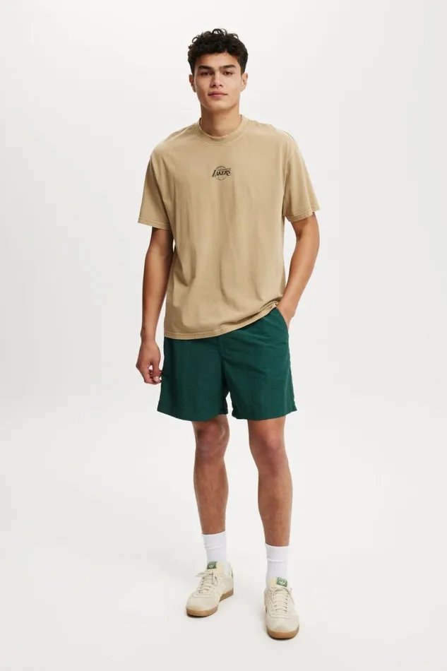 Cotton On Tees and Tanks Loose Fit Nba TShirt Lcn Nba Taupelos Angeles Lakers 8211 Men