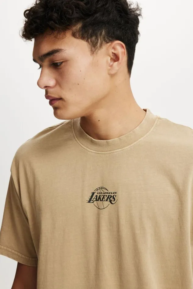 Cotton On Tees and Tanks Loose Fit Nba TShirt Lcn Nba Taupelos Angeles Lakers 8211 Men Cotton On Tees and Tanks Loose Fit Nba TShirt Lcn Nba Taupelos Angeles Lakers 8211 Men
