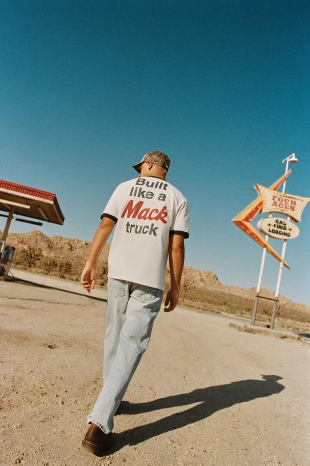 Cotton On Tees and Tanks Mack Trucks Loose Fit TShirt Lcn Mac Vintage White Built Like A Mack 8211 Men Cotton On Tees and Tanks Mack Trucks Loose Fit TShirt Lcn Mac Vintage White Built Like A Mack 8211 Men