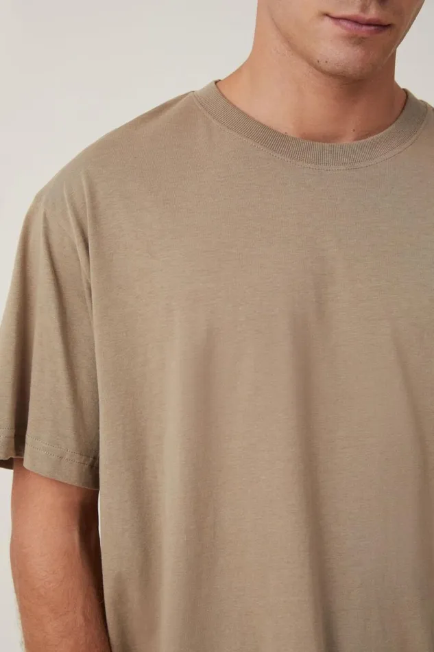 Cotton On Tees and Tanks Organic Loose Fit TShirt Coffee 8211 Men Cotton On Tees and Tanks Organic Loose Fit TShirt Coffee 8211 Men
