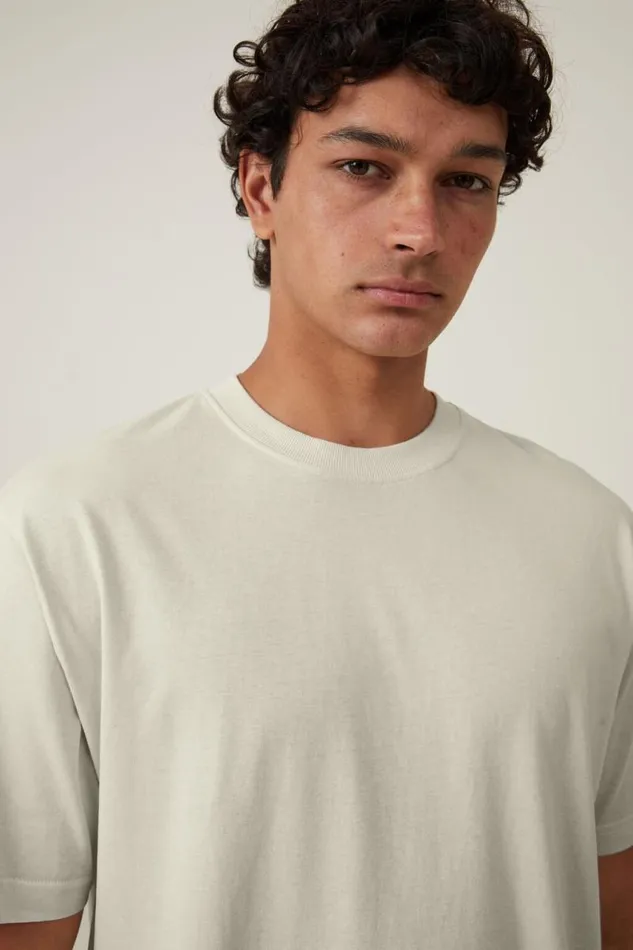 Cotton On Tees and Tanks Organic Loose Fit TShirt Ecru 8211 Men Cotton On Tees and Tanks Organic Loose Fit TShirt Ecru 8211 Men