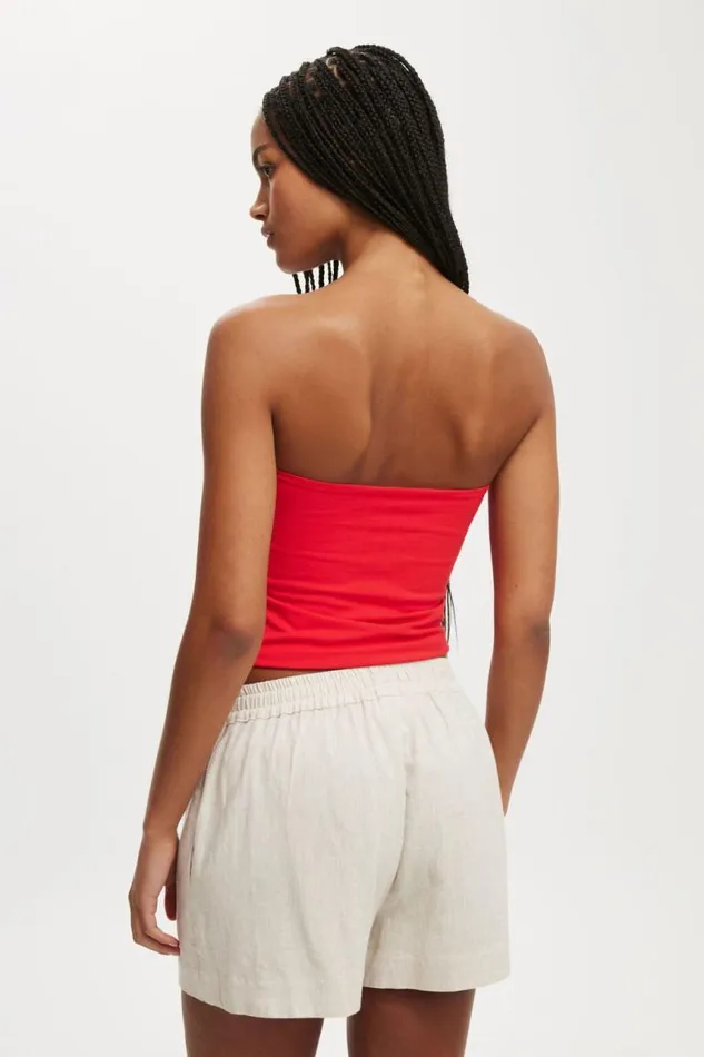 Cotton On Tops All Day Tube Top Scarlet Red 8211 Women Cotton On Tops All Day Tube Top Scarlet Red 8211 Women