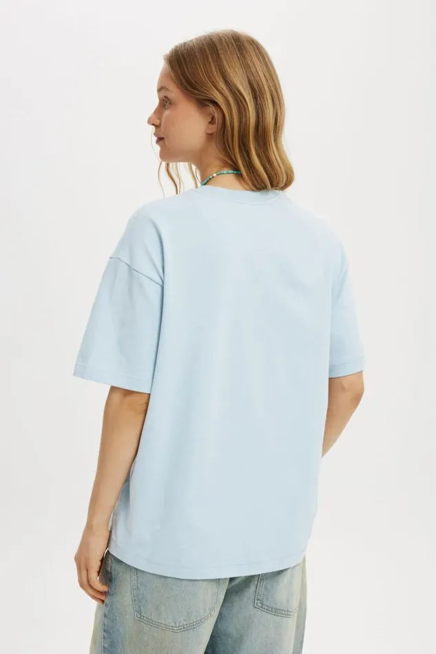 Cotton On Tops Boxy Tee Made With Liberty Fabric GraphicTrims Copper Dance B Bow Antarctic Blue 8211 Women Cotton On Tops Boxy Tee Made With Liberty Fabric GraphicTrims Copper Dance B Bow Antarctic Blue 8211 Women