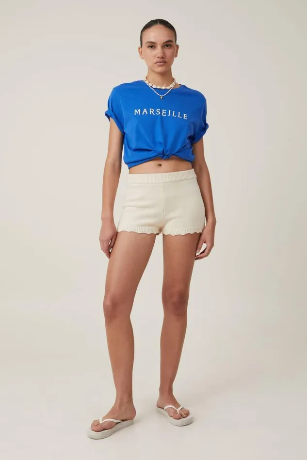Cotton On Tops Regular Fit Graphic Tee Marseille Pacific Blue 8211 Women Cotton On Tops Regular Fit Graphic Tee Marseille Pacific Blue 8211 Women