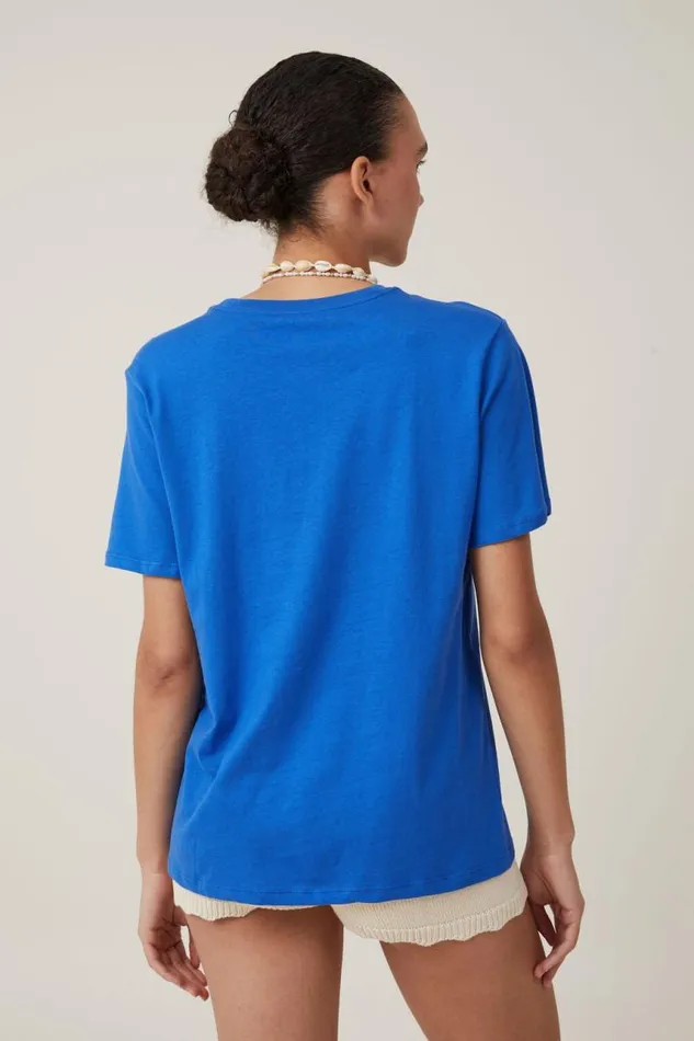 Cotton On Tops Regular Fit Graphic Tee Marseille Pacific Blue 8211 Women Cotton On Tops Regular Fit Graphic Tee Marseille Pacific Blue 8211 Women