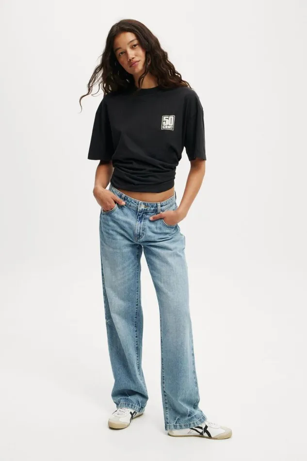 Cotton On Tops The Lcn Music Boxy Graphic Tee Lcn Mt 50 Cent Black 8211 Women Cotton On Tops The Lcn Music Boxy Graphic Tee Lcn Mt 50 Cent Black 8211 Women