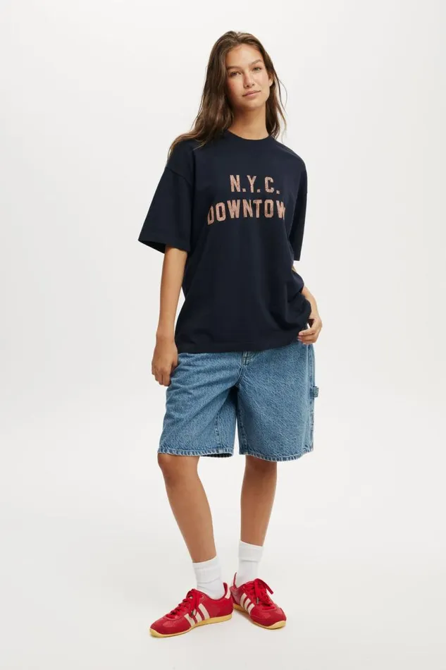Cotton On Tops The Premium Boxy Graphic Tee Nyc Downtown Total Eclipse 8211 Women Cotton On Tops The Premium Boxy Graphic Tee Nyc Downtown Total Eclipse 8211 Women