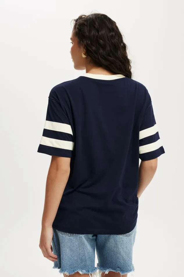 Cotton On Tops V Neck Oversized Graphic Tee Winter Night 54 8211 Women Cotton On Tops V Neck Oversized Graphic Tee Winter Night 54 8211 Women