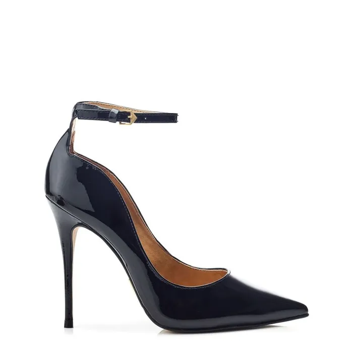 Court Shoes Women Moda In Pelle Jeylani Black Patent Leather