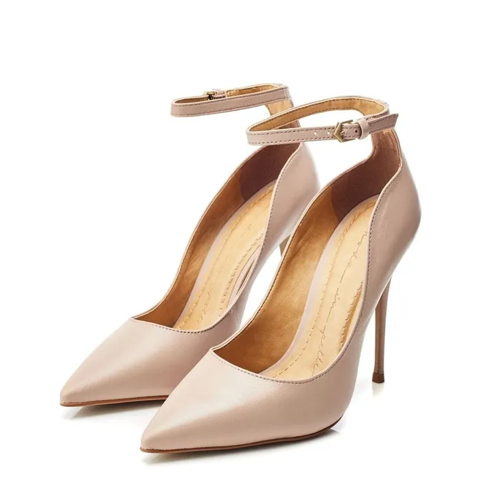 Court Shoes Women Moda In Pelle Jeylani Cameo Leather