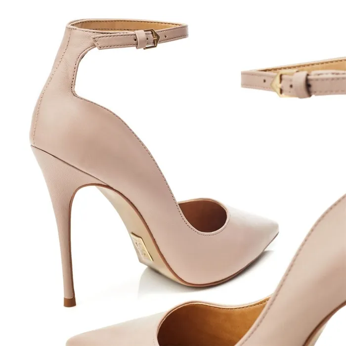 Court Shoes Women Moda In Pelle Jeylani Cameo Leather