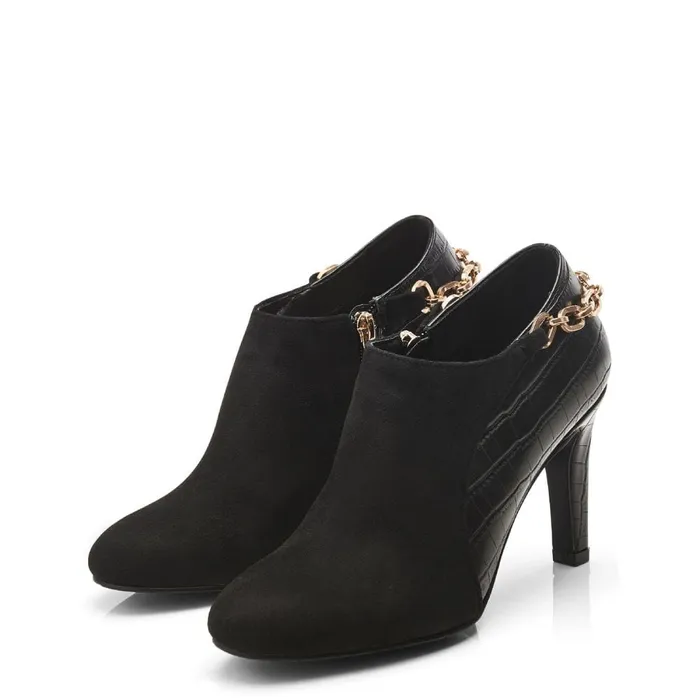 Court Shoes Women Moda In Pelle Kaiyana Black Alcantara