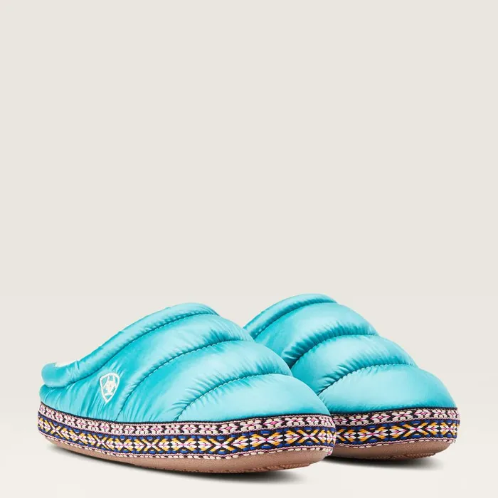 Crius Clog Slipper Turquoise Kids Ariat Big Kids039 Footwear Crius Clog Slipper Turquoise Kids Ariat Big Kids039 Footwear