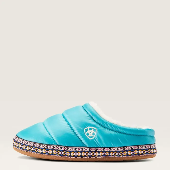 Crius Clog Slipper Turquoise Women Ariat Slippers Crius Clog Slipper Turquoise Women Ariat Slippers