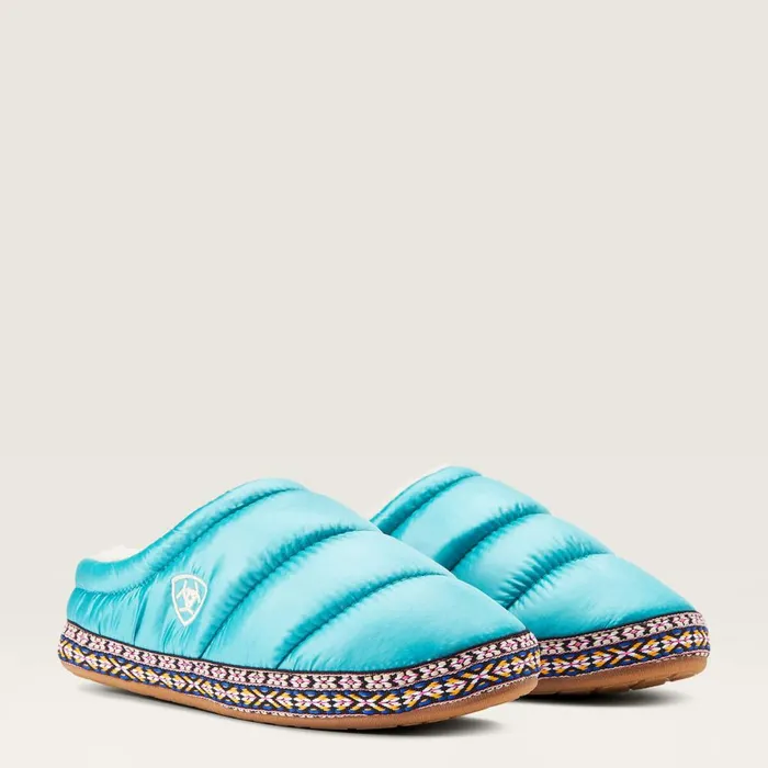 Crius Clog Slipper Turquoise Women Ariat Slippers Crius Clog Slipper Turquoise Women Ariat Slippers