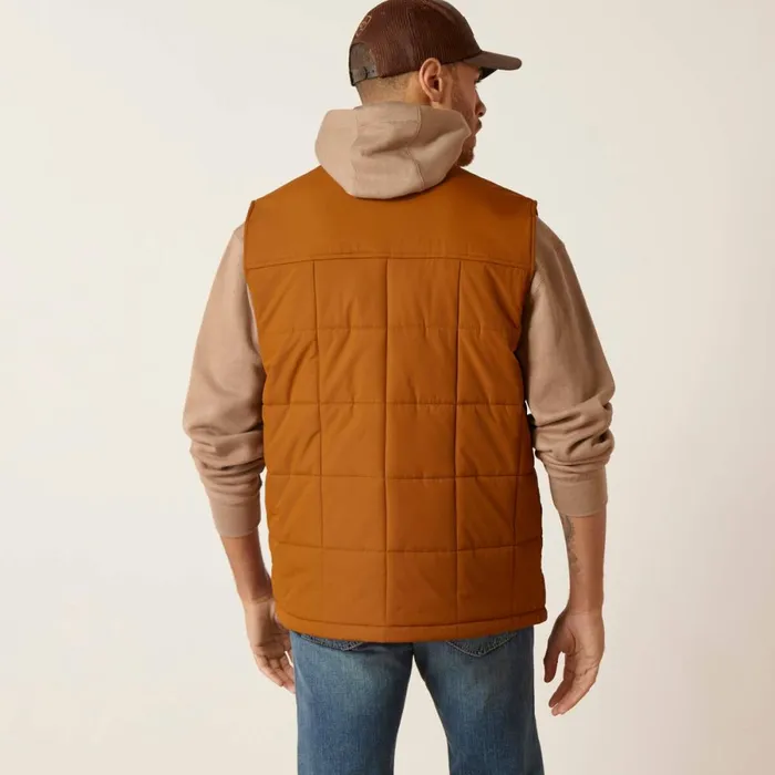 Crius Insulated Vest Chestnut Men Ariat Jackets and Vests Crius Insulated Vest Chestnut Men Ariat Jackets and Vests