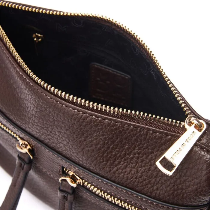 Crossbody Bags Women Moda In Pelle Alex Bag Dark Brown Porvair