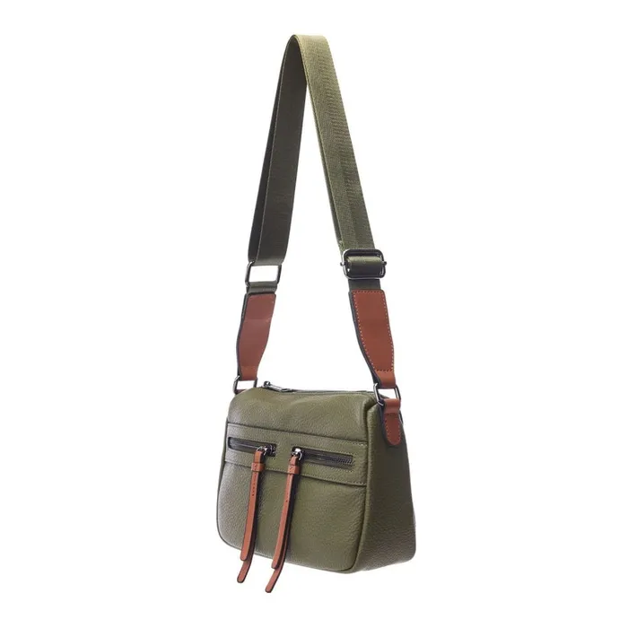Crossbody Bags Women Moda In Pelle Alex Bag Khaki Porvair