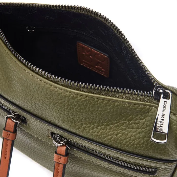 Crossbody Bags Women Moda In Pelle Alex Bag Khaki Porvair