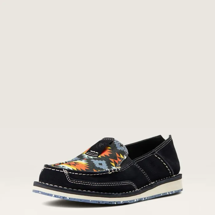 Cruiser Black Suede Deepest Saddle Women Ariat Shoes and Sneakers