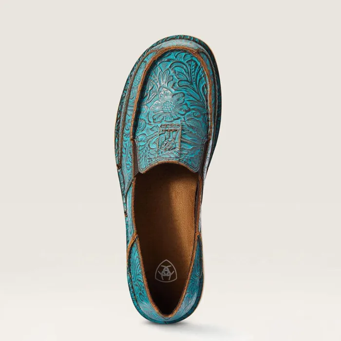 Cruiser Brushed Turq Floral Emboss Women Ariat Shoes and Sneakers Cruiser Brushed Turq Floral Emboss Women Ariat Shoes and Sneakers