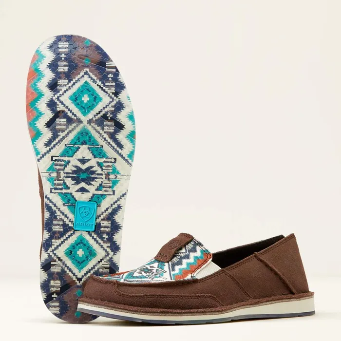 Cruiser Chimayo Chocolate Suede Women Ariat Shoes and Sneakers