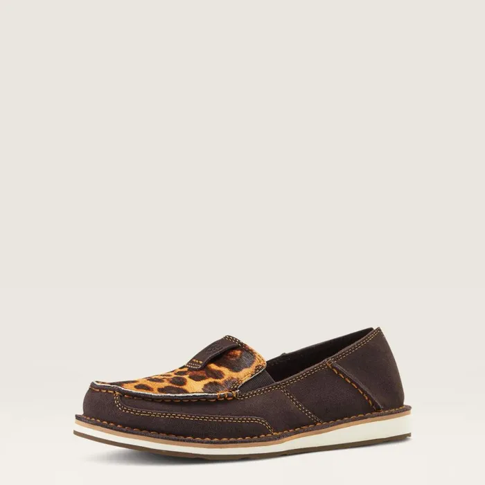 Cruiser Chocolate Suedeleopard Hairon Women Ariat Shoes and Sneakers