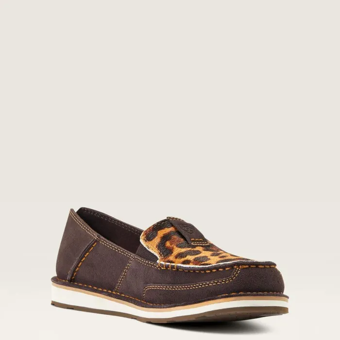 Cruiser Chocolate Suedeleopard Hairon Women Ariat Shoes and Sneakers Cruiser Chocolate Suedeleopard Hairon Women Ariat Shoes and Sneakers