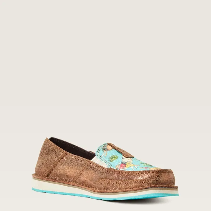 Cruiser Copper Metallic Bucking Turquoise Women Ariat Shoes and Sneakers Cruiser Copper Metallic Bucking Turquoise Women Ariat Shoes and Sneakers