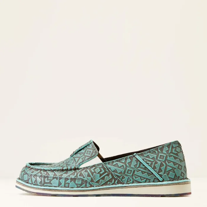 Cruiser Turquoise Blanket Emboss Women Ariat Shoes and Sneakers Cruiser Turquoise Blanket Emboss Women Ariat Shoes and Sneakers