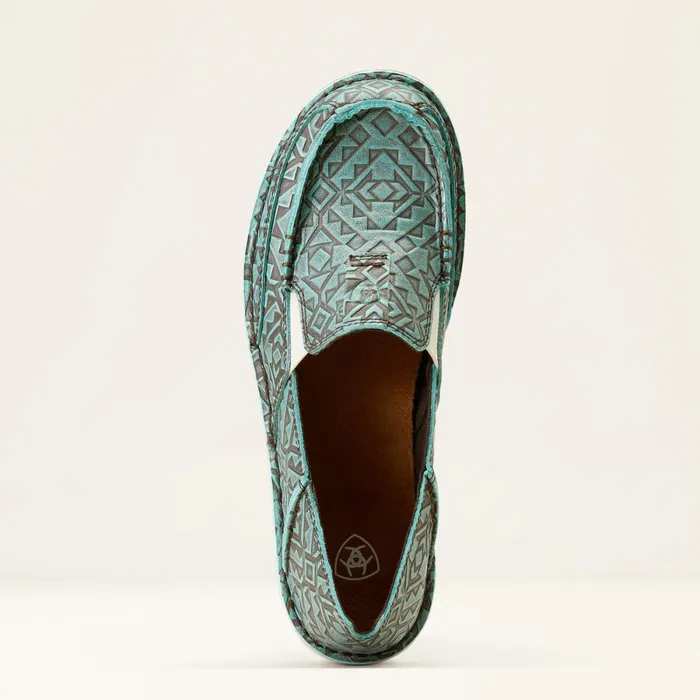 Cruiser Turquoise Blanket Emboss Women Ariat Shoes and Sneakers Cruiser Turquoise Blanket Emboss Women Ariat Shoes and Sneakers