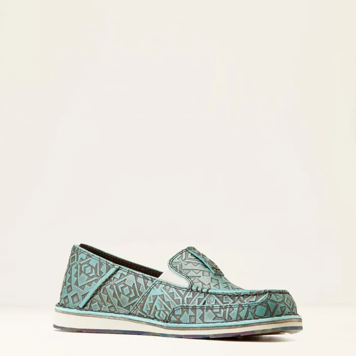 Cruiser Turquoise Blanket Emboss Women Ariat Shoes and Sneakers Cruiser Turquoise Blanket Emboss Women Ariat Shoes and Sneakers