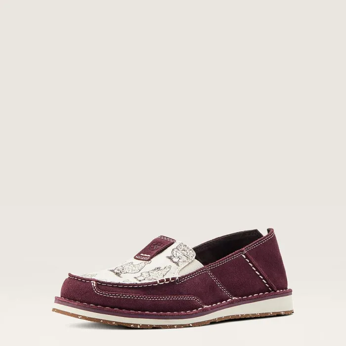 Cruiser Wine Women Ariat Shoes and Sneakers